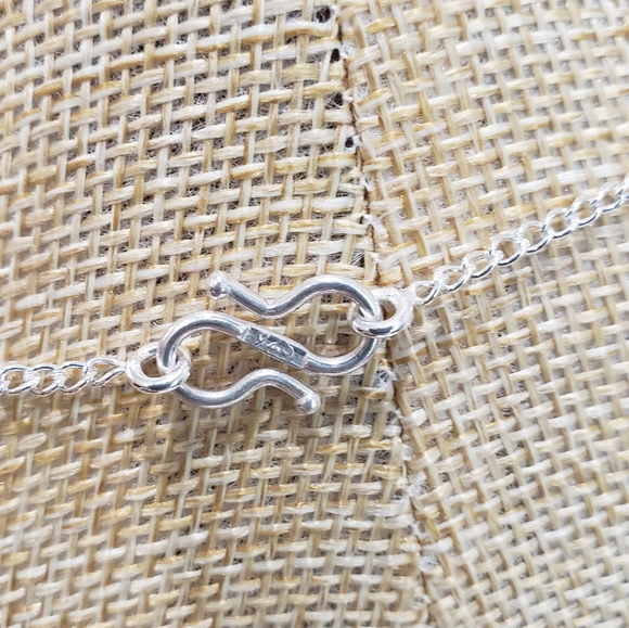 Handmade Howlite 925 Silver Fashion Necklace - Picture 9 of 14